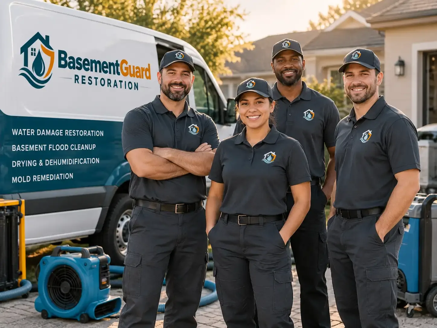 Basement Water Damage Restoration company in Tina, MO